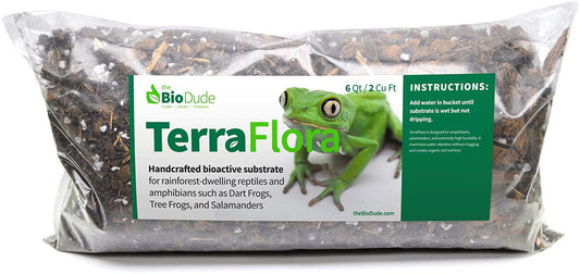 The Bio Dude Terra Flora Bioactive Reptile Substrate for Terrariums and Vivariums Animals & Pet Supplies > Pet Supplies > Reptile & Amphibian Supplies > Reptile & Amphibian Substrates The Bio Dude Inc   