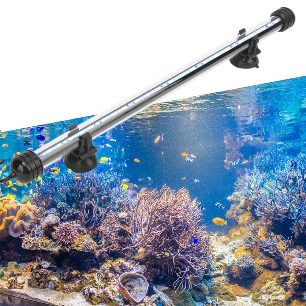 TOPINCN Aquarium Light Waterproof Fish Tank Lighting with LED Light 3 Modes Dimmable 100‑240V,Fish Tank Waterproof Light Animals & Pet Supplies > Pet Supplies > Fish Supplies > Aquarium Lighting KOL PET   