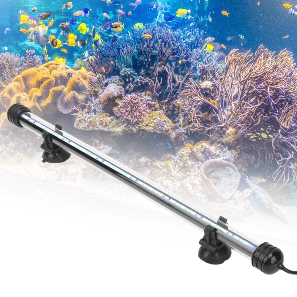 TOPINCN Aquarium Light Waterproof Fish Tank Lighting with LED Light 3 Modes Dimmable 100‑240V,Fish Tank Waterproof Light Animals & Pet Supplies > Pet Supplies > Fish Supplies > Aquarium Lighting KOL PET   