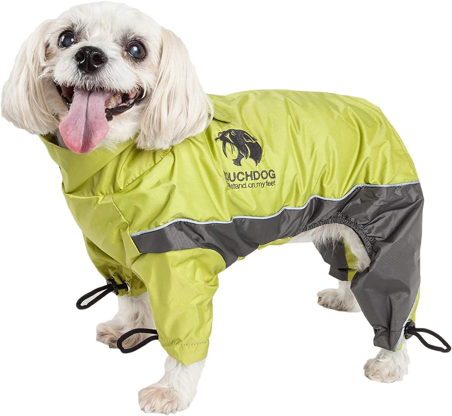 TOUCHDOG 'Quantum-Ice' Full Body Bodied Adjustable and 3M Reflective Pet Dog Coat Jacket W/ Blackshark Technology, Medium, Red, Charcoal Grey Animals & Pet Supplies > Pet Supplies > Dog Supplies > Dog Apparel Pet Life, LLC. Light Yellow, Grey 1 XS