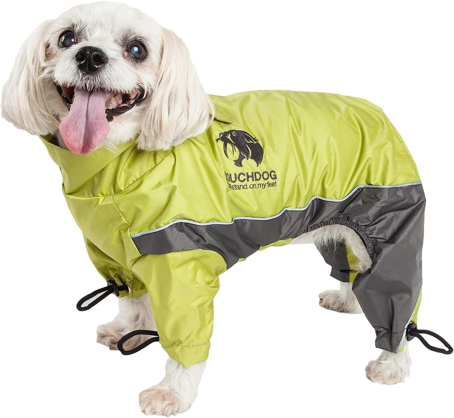 TOUCHDOG 'Quantum-Ice' Full Body Bodied Adjustable and 3M Reflective Pet Dog Coat Jacket W/ Blackshark Technology, Medium, Red, Charcoal Grey Animals & Pet Supplies > Pet Supplies > Dog Supplies > Dog Apparel Pet Life, LLC. Light Yellow, Grey 1 XL