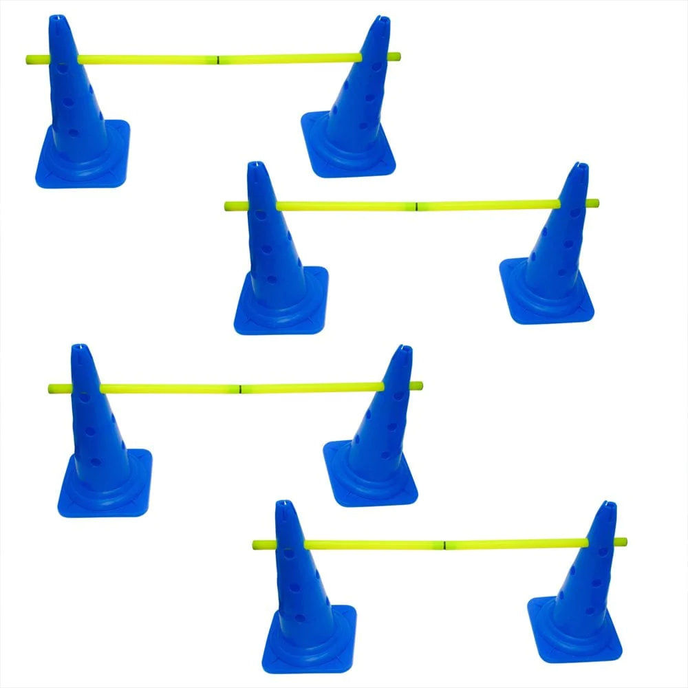 Trademark Innovations Dog Agility Jump Course Training Cone Hurdles Set Animals & Pet Supplies > Pet Supplies > Dog Supplies > Dog Treadmills Trademark Innovations   