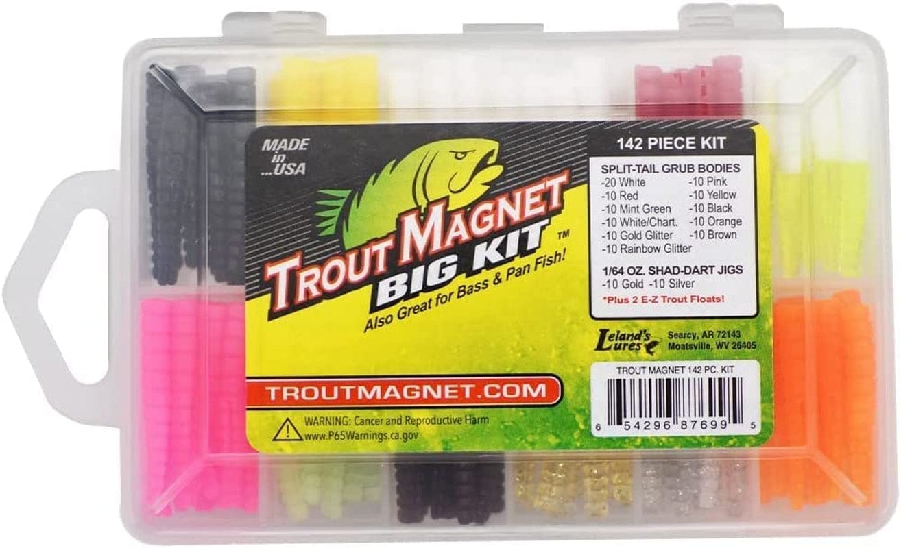 Trout Magnet Original 142 Piece Kit, Fishing Equipment and