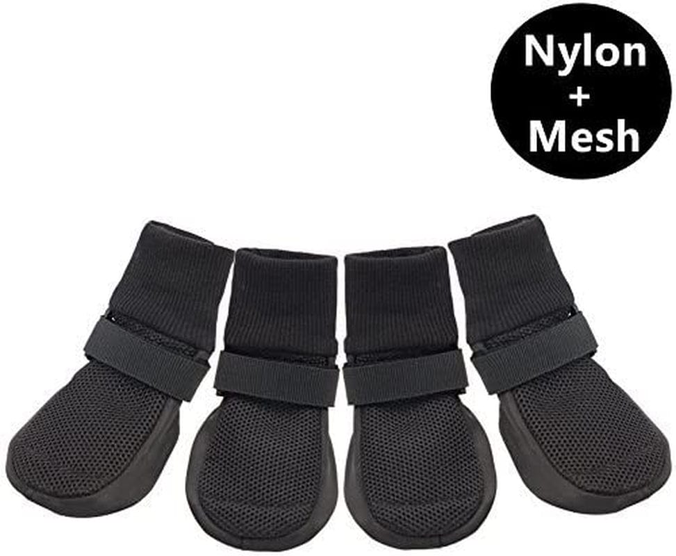 Ulandago Breathable Dog Boots Nonslip Rubber Sole Dog Shoes for Large Dogs Animals & Pet Supplies > Pet Supplies > Dog Supplies > Dog Apparel Ulandago   