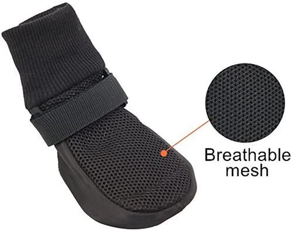 Ulandago Breathable Dog Boots Nonslip Rubber Sole Dog Shoes for Large Dogs Animals & Pet Supplies > Pet Supplies > Dog Supplies > Dog Apparel Ulandago   