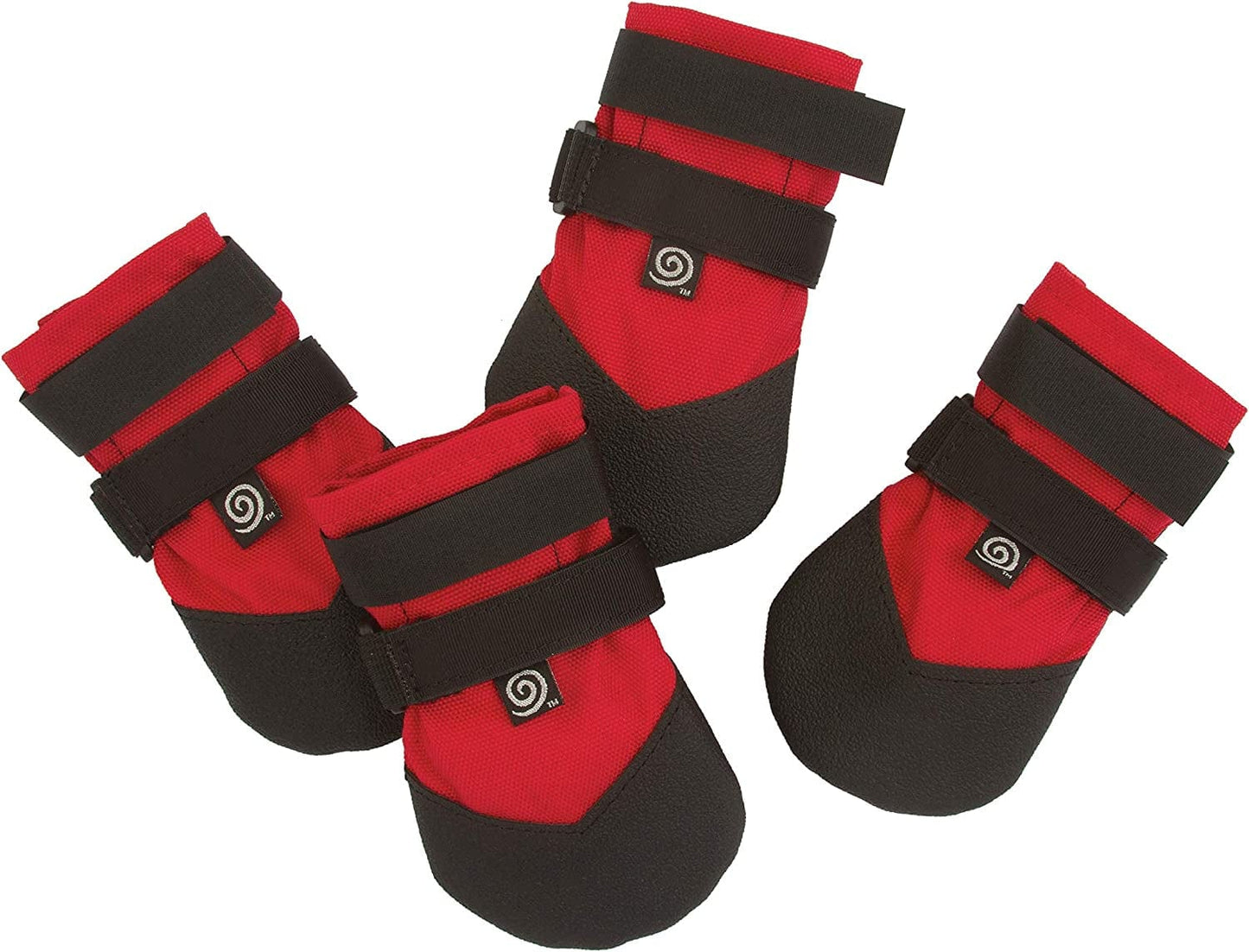 Ultra Paws Durable Dog Paw Protector|Dog Boots|Dog Shoes|Red Light Duty Heat, Water Resistant Dog Booties for Hot Pavement for Medium Dogs (Size 6) Animals & Pet Supplies > Pet Supplies > Dog Supplies > Dog Apparel Ultra Paws Red Size 1 (XS) 