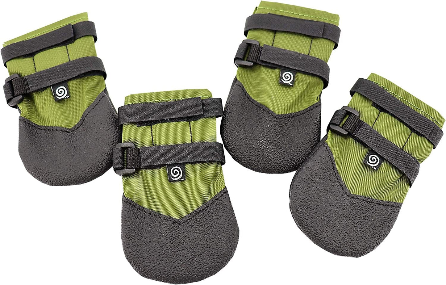 Ultra Paws Durable Dog Paw Protector|Dog Boots|Dog Shoes|Red Light Duty Heat, Water Resistant Dog Booties for Hot Pavement for Medium Dogs (Size 6) Animals & Pet Supplies > Pet Supplies > Dog Supplies > Dog Apparel Ultra Paws Green Size 2 (XS) 