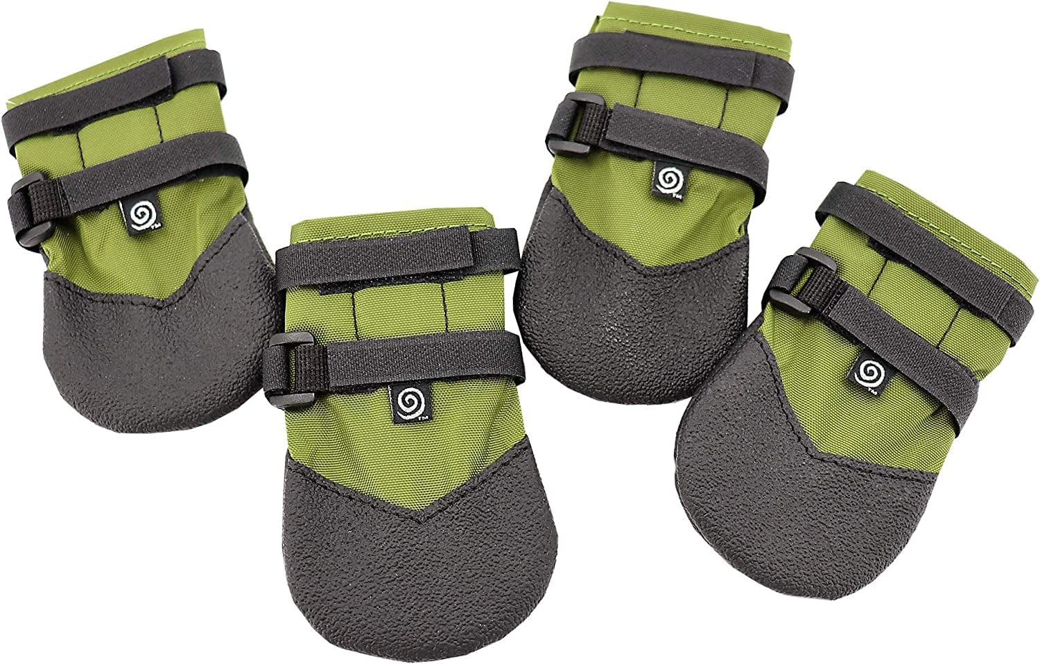 Ultra Paws Durable Dog Paw Protector|Dog Boots|Dog Shoes|Red Light Duty Heat, Water Resistant Dog Booties for Hot Pavement for Medium Dogs (Size 6) Animals & Pet Supplies > Pet Supplies > Dog Supplies > Dog Apparel Ultra Paws Green Size 2 (XS) 