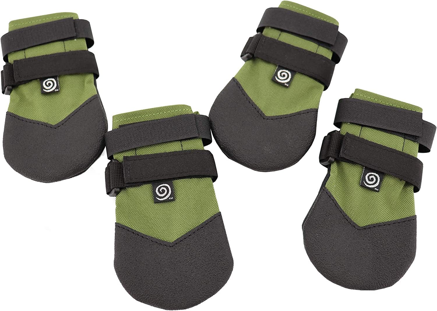 Ultra Paws Durable Dog Paw Protector|Dog Boots|Dog Shoes|Red Light Duty Heat, Water Resistant Dog Booties for Hot Pavement for Medium Dogs (Size 6) Animals & Pet Supplies > Pet Supplies > Dog Supplies > Dog Apparel Ultra Paws Green Size 6 (M) 