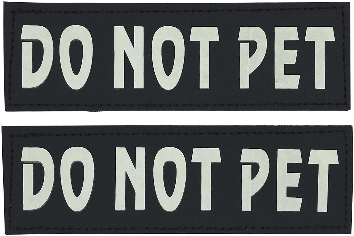 Removable Do Not Pet Patch 2 Pack