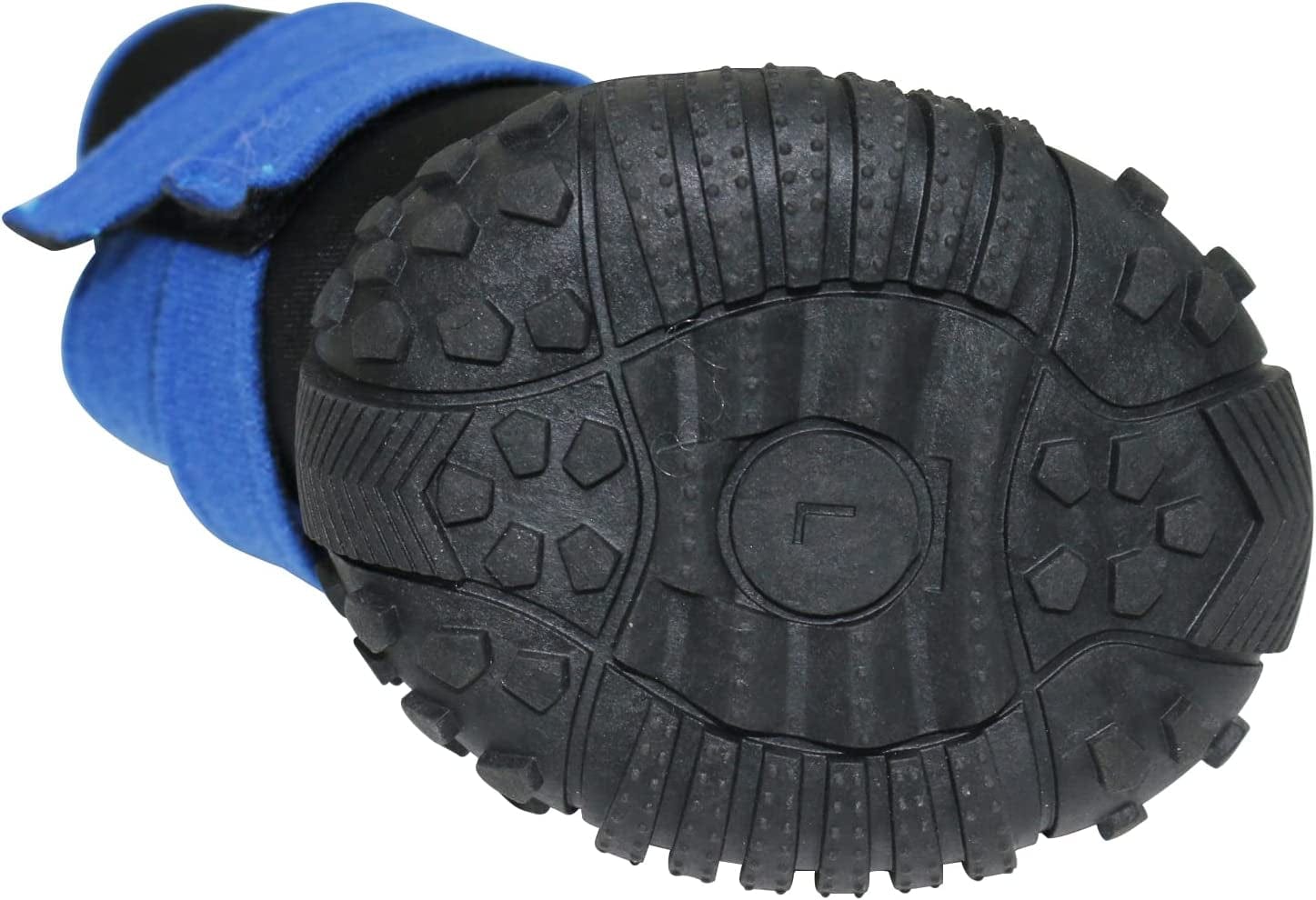 URBEST Dog Shoes, Warm Dog Boots, with Warm Inner Lining, Reflective Durable Cotton Paw Protectors, for Snow Winter Outdoor Booties Pet Paw Protector for Small Medium and Large Dogs (Blue, S) Animals & Pet Supplies > Pet Supplies > Dog Supplies > Dog Apparel URBEST   