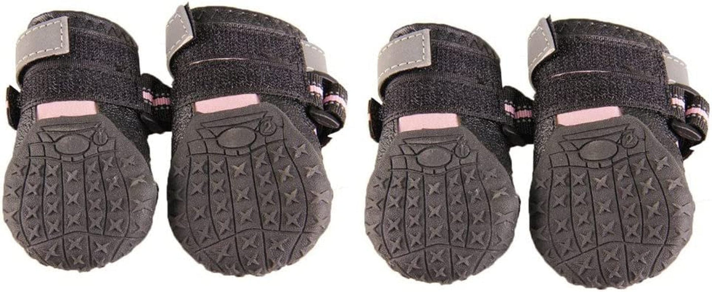 V-Hao Adjustable Dog Boots Non-Slip Tear-Resistence Pet Booties for Dog Waterproof Paw Protectors Durable Dog Hiking Shoes Outdoor Animals & Pet Supplies > Pet Supplies > Dog Supplies > Dog Apparel V-Hao   