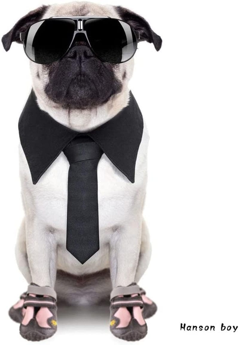 V-Hao Adjustable Dog Boots Non-Slip Tear-Resistence Pet Booties for Dog Waterproof Paw Protectors Durable Dog Hiking Shoes Outdoor Animals & Pet Supplies > Pet Supplies > Dog Supplies > Dog Apparel V-Hao   