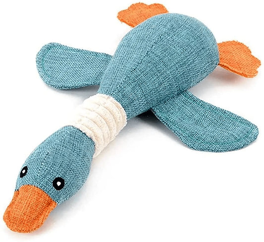 Vitscan Dog Toys for Strong Aggressive Chewers Small Breed and Squeaky Goose for Small Medium Dogs Animals & Pet Supplies > Pet Supplies > Dog Supplies > Dog Toys Vitscan Blue  