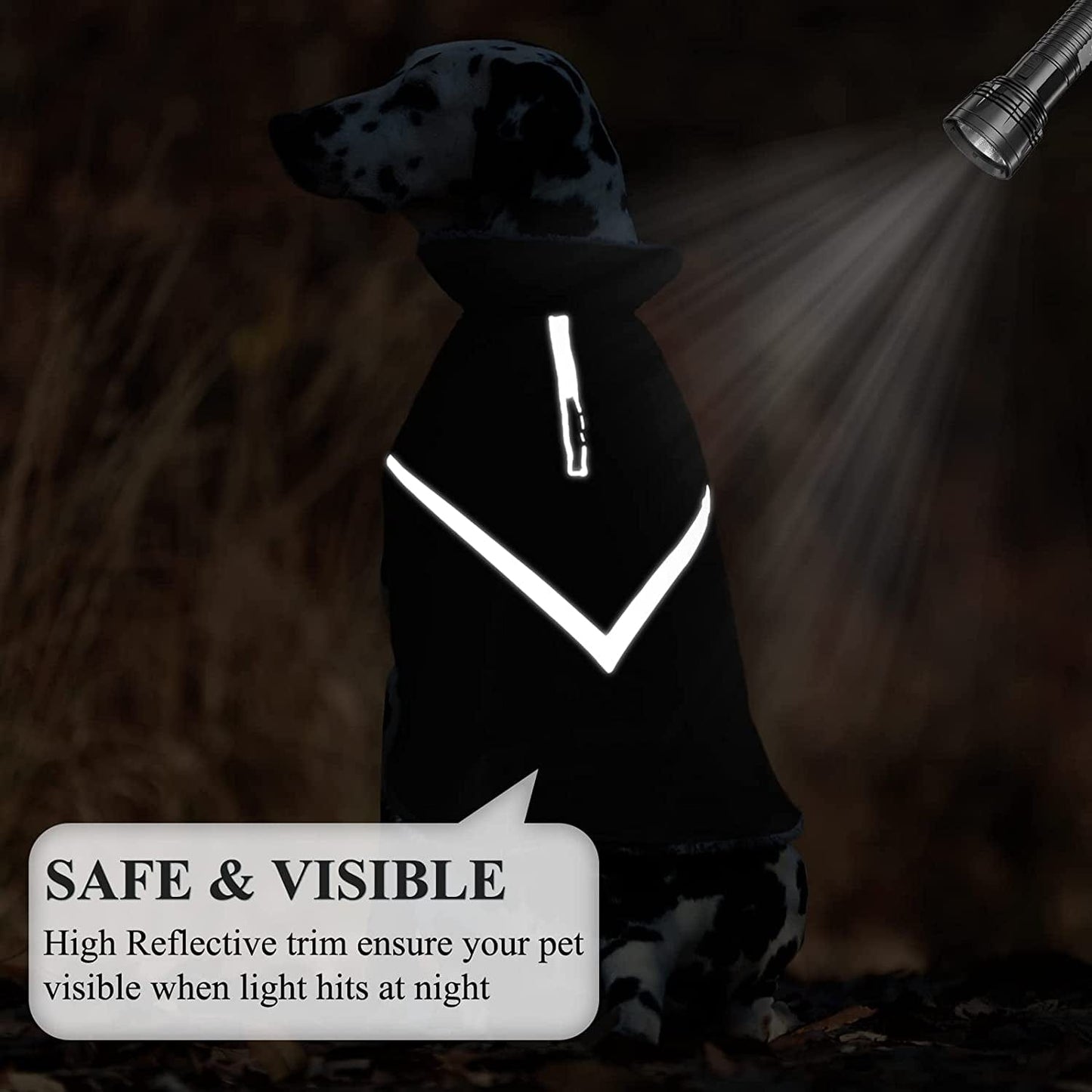 VIVAGLORY Cozy Water-Repellent Windproof Dog Vest Winter Coat, Warm Pet Apparel for Cold Weather Dog Jacket for Small Medium Dogs with Furry Collar, Black, M Animals & Pet Supplies > Pet Supplies > Dog Supplies > Dog Apparel VIVAGLORY   