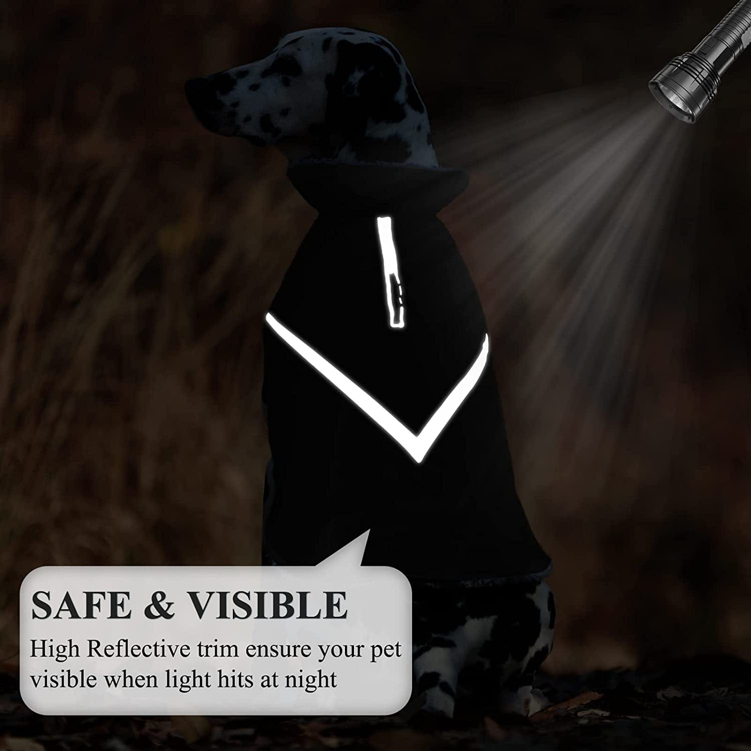 VIVAGLORY Cozy Water-Repellent Windproof Dog Vest Winter Coat, Warm Pet Apparel for Cold Weather Dog Jacket for Small Medium Dogs with Furry Collar, Black, M Animals & Pet Supplies > Pet Supplies > Dog Supplies > Dog Apparel VIVAGLORY   