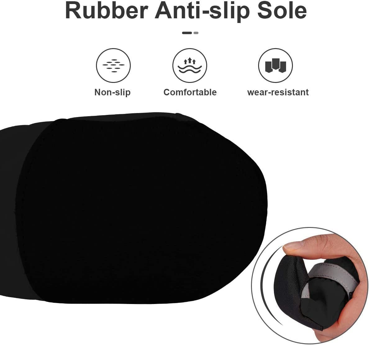 Waterproof Dog Shoes for Large Medium Dogs - Winter Snow Dog Booties Paw Protection with Adjustable Straps Rugged Anti-Slip Sole - Hiking Outdoors Pet Boots Paw Protectors Comfortable Animals & Pet Supplies > Pet Supplies > Dog Supplies > Dog Apparel Dociote   