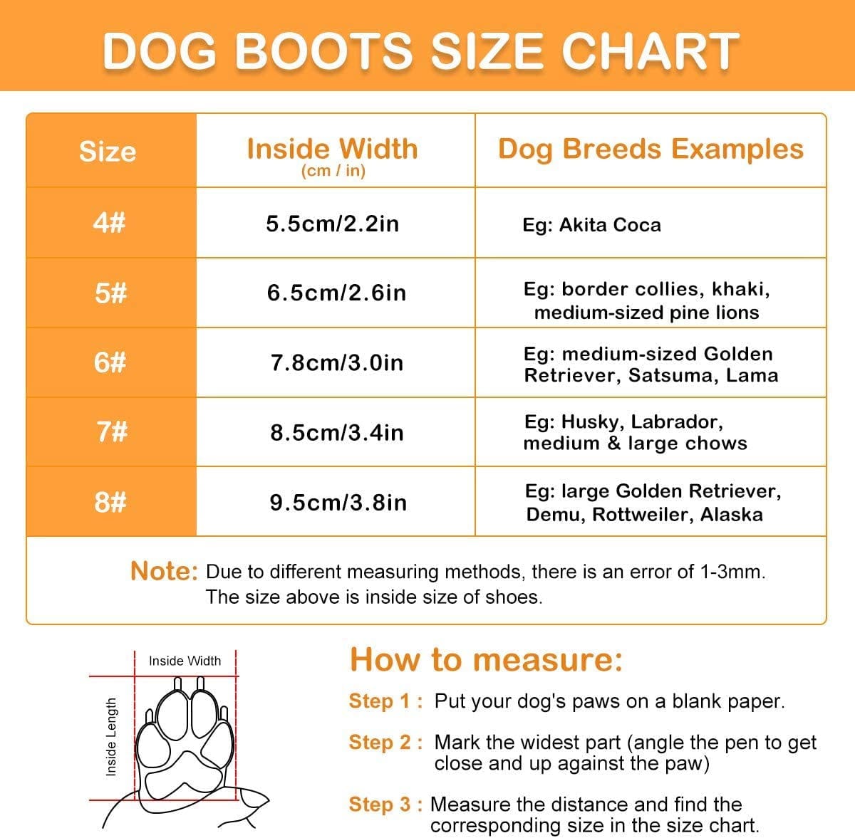 Waterproof Dog Shoes for Large Medium Dogs - Winter Snow Dog Booties Paw Protection with Adjustable Straps Rugged Anti-Slip Sole - Hiking Outdoors Pet Boots Paw Protectors Comfortable Animals & Pet Supplies > Pet Supplies > Dog Supplies > Dog Apparel Dociote   