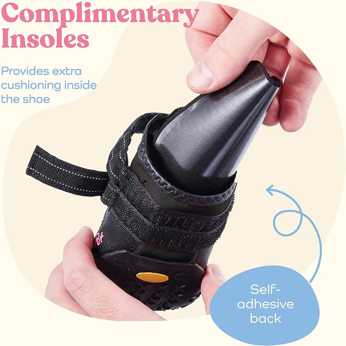 Waterproof Dog Shoes - Stylish Designed Shoes for Dogs - Dog Boots with Non-Slip Rubber Bottom Protects Paw from Hot or Cold Pavement, Dog Booties with Reflective Straps for Dogs Safety, Puppy Shoes. Animals & Pet Supplies > Pet Supplies > Dog Supplies > Dog Apparel PitPet   