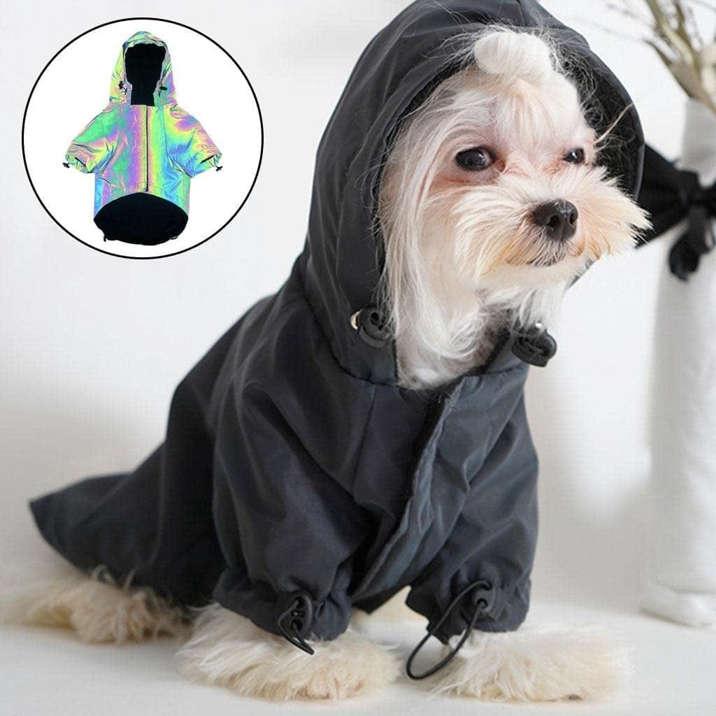 ＫＬＫＣＭＳ Waterproof Reflective Pet Dog Clothes Hoodie Coat Apparel Supplies - S Animals & Pet Supplies > Pet Supplies > Dog Supplies > Dog Apparel ＫＬＫＣＭＳ   