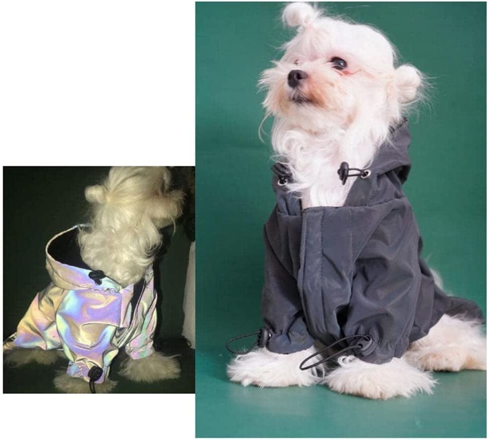 ＫＬＫＣＭＳ Waterproof Reflective Pet Dog Clothes Hoodie Coat Apparel Supplies - XS Animals & Pet Supplies > Pet Supplies > Dog Supplies > Dog Apparel ＫＬＫＣＭＳ   