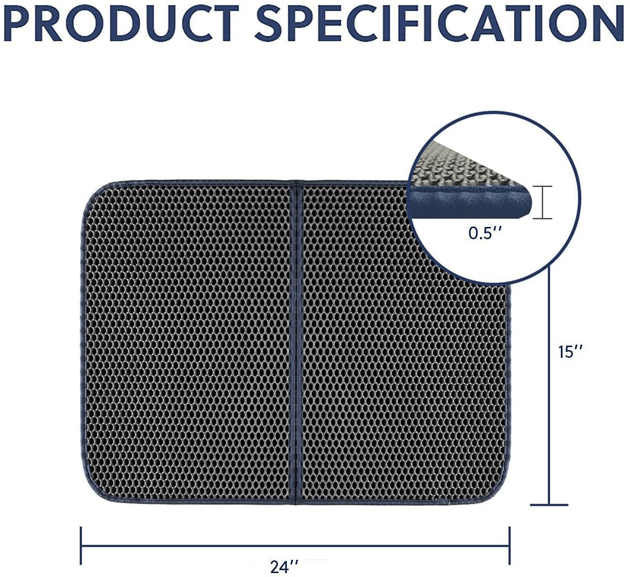 Wepet cat litter sales mat