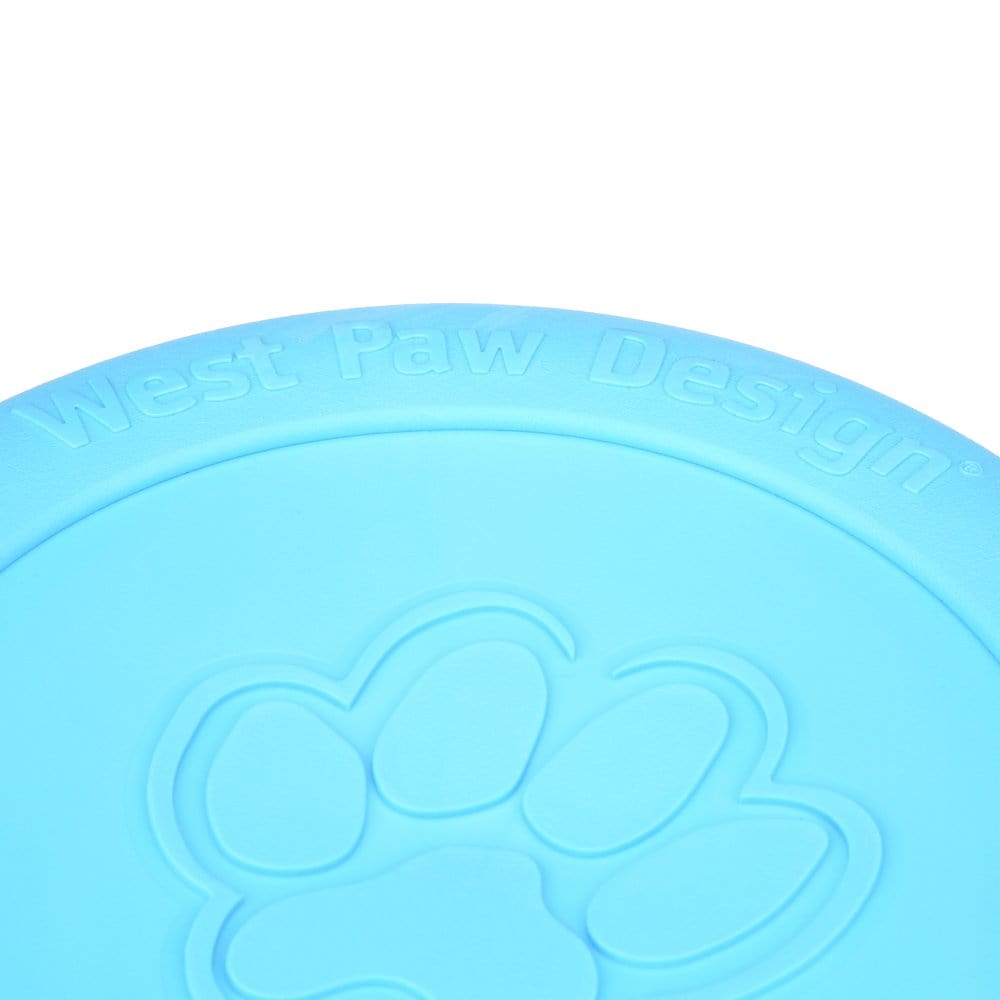 West Paw Zogoflex Zisc Large 8.5" Dog Toy Aqua Animals & Pet Supplies > Pet Supplies > Dog Supplies > Dog Toys West Paw   