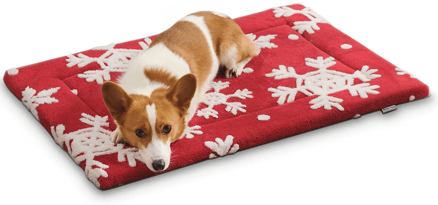 Western Home Large Dog Bed for Large Dogs, Medium Dogs, Small Dogs , Crate Bed Waterproof Mattress with Removable Washable Cover, Egg Crate Foam Dog Crate Mat with Non-Slip Bottom Animals & Pet Supplies > Pet Supplies > Dog Supplies > Dog Beds WESTERN HOME WH Red XL(42"x28") 