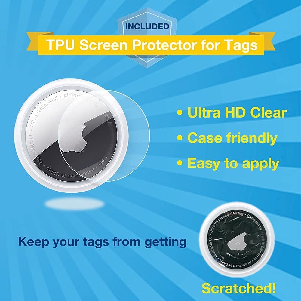 WHALEZON Airtag Cat Collar Holder, Small Air Tag Dog Collar Holder Compatible with Apple Tag, Anti-Lost Pet Tracker Cases Fit on Puppy Collars 3/8" 5/8" Electronics > GPS Accessories > GPS Cases WHALEZON   