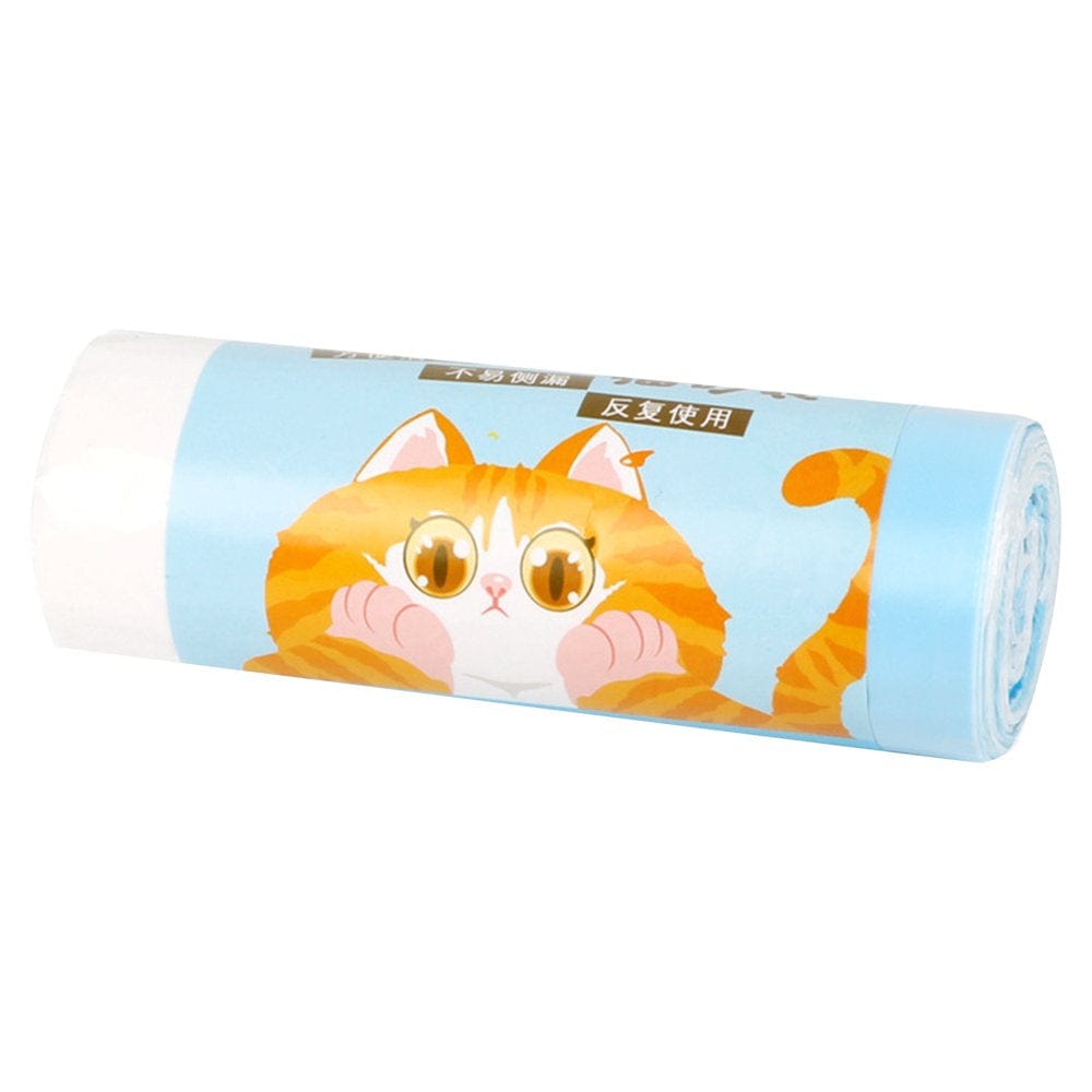 Whigetiy Cat Litter Box Liners Drawstring Kitten Waste Litter Bags Litter Pan Bags