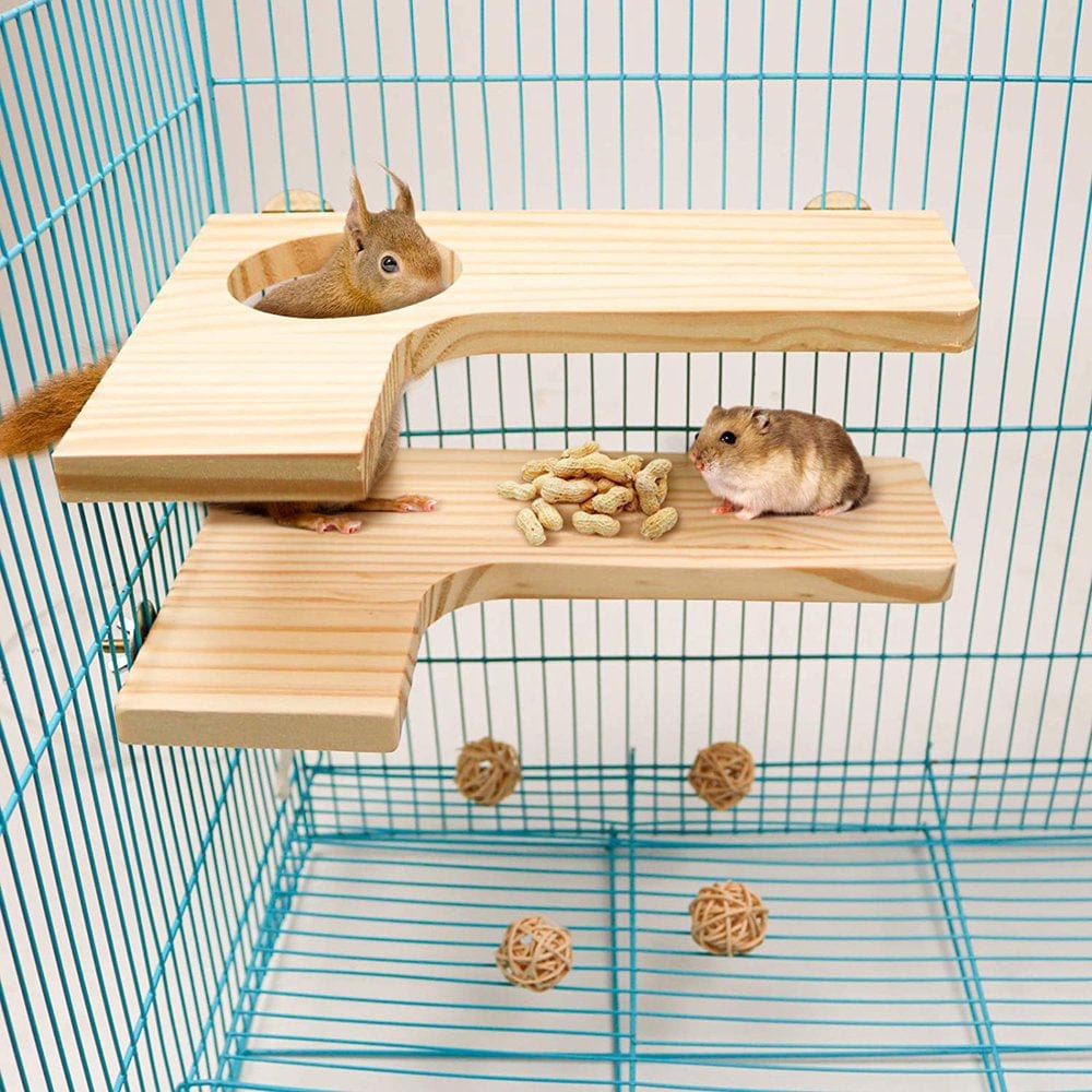 Whigetiy Small Animal Stand Climbing Cage House for Hamster Rat Mice Parrot Habitats Rat Hideaway Chew Cage Toy Animals & Pet Supplies > Pet Supplies > Small Animal Supplies > Small Animal Habitats & Cages Whigetiy   