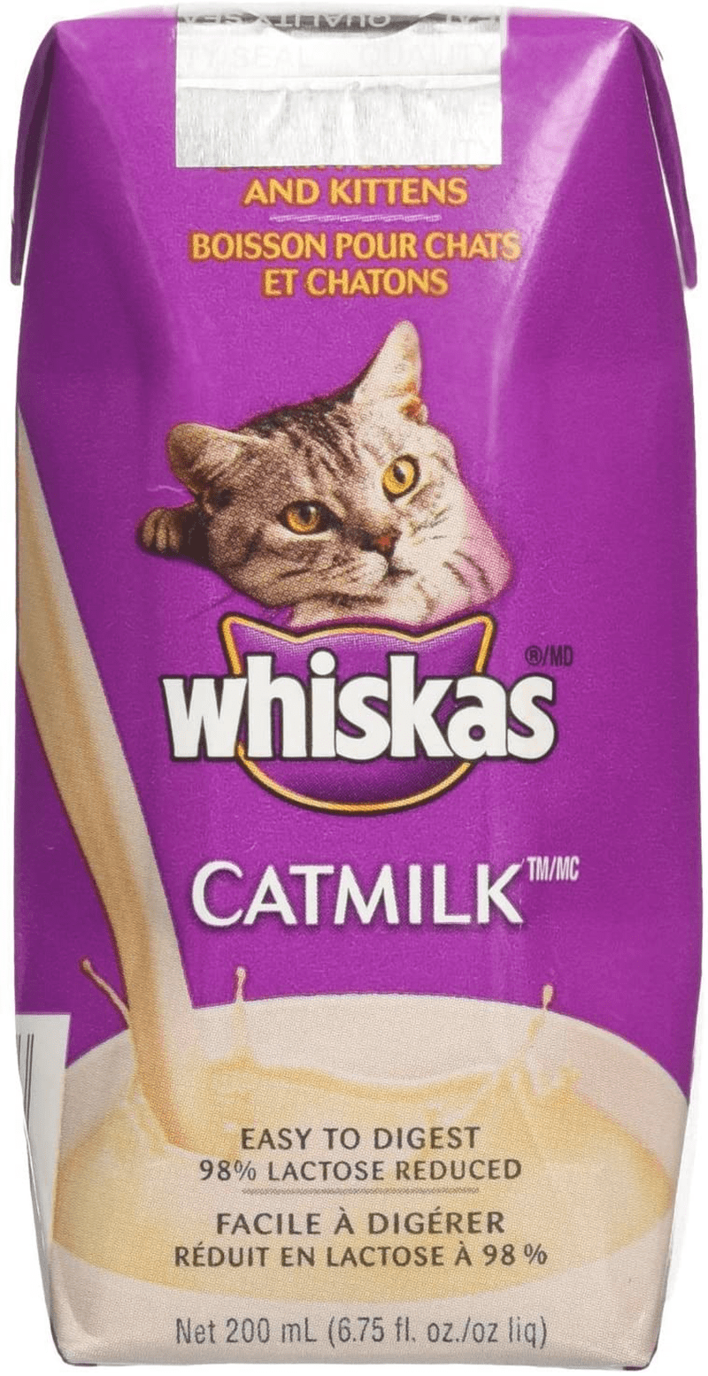 WHISKAS CATMILK plus Drink for Cats and Kittens 6.75 Ounces (Eight 3-Count Boxes) Animals & Pet Supplies > Pet Supplies > Cat Supplies > Cat Treats Whiskas   