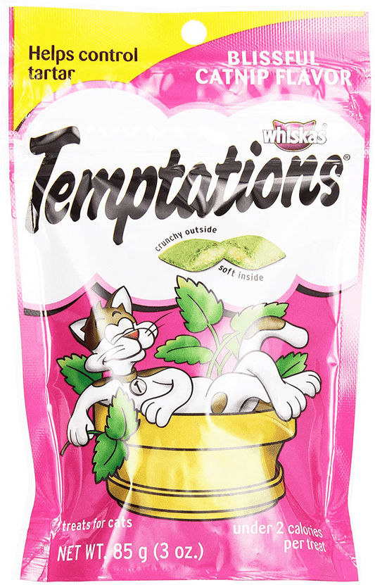 Whiskas Temptations Blissful Catnip Treats, 3 Oz Animals & Pet Supplies > Pet Supplies > Cat Supplies > Cat Treats Whiskas   