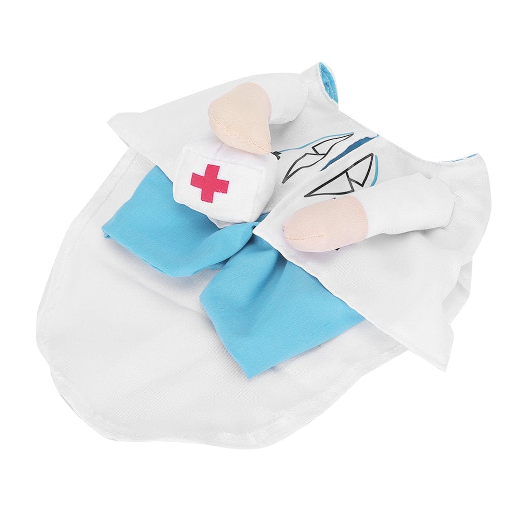 White Cat Costume, Cat Clothes, for Cats White Type 4 Animals & Pet Supplies > Pet Supplies > Cat Supplies > Cat Apparel LHCER   