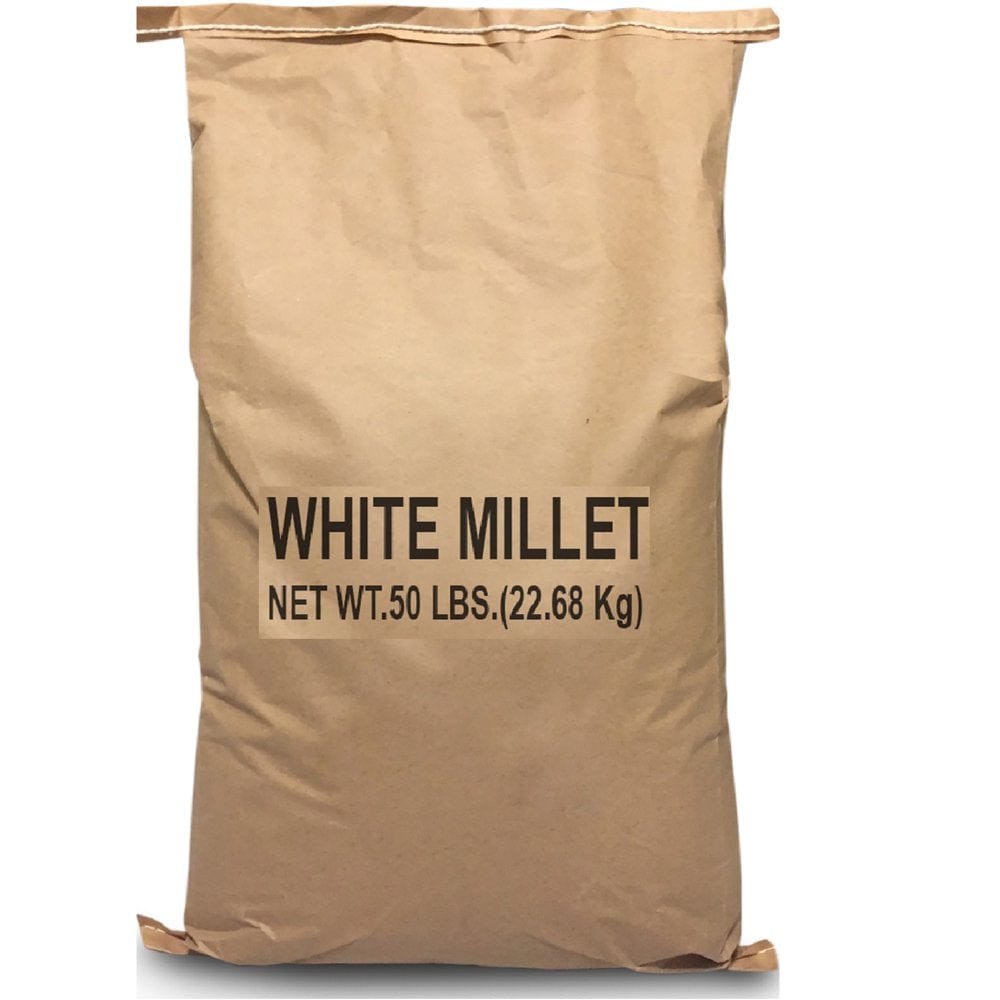 White Millet Wild Bird Food – 50 Lbs