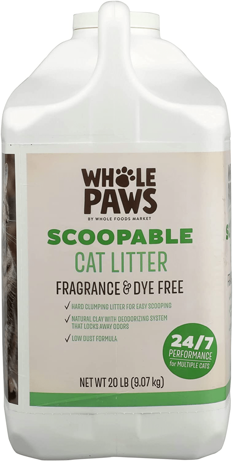 Whole Paws Scoopable Cat Litter, 320 OZ Animals & Pet Supplies > Pet Supplies > Cat Supplies > Cat Litter Whole Paws   