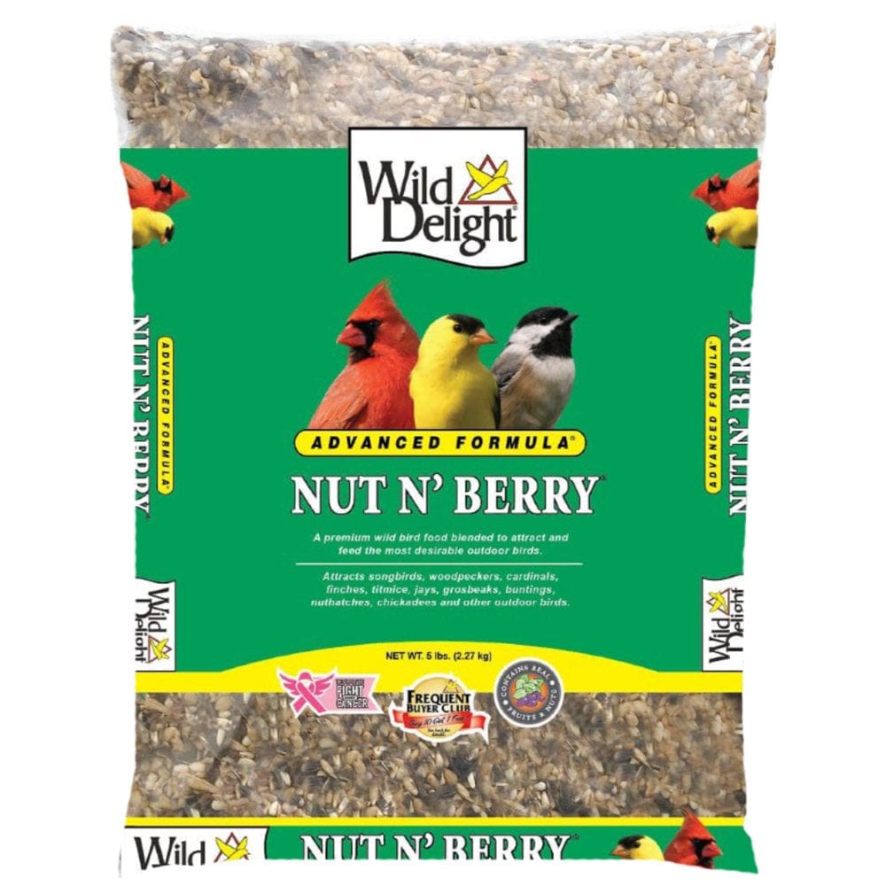 Wild Delight Nut N Berry Bird Seed/Food, 5 Lb Animals & Pet Supplies > Pet Supplies > Bird Supplies > Bird Food D & D Commodities Ltd   