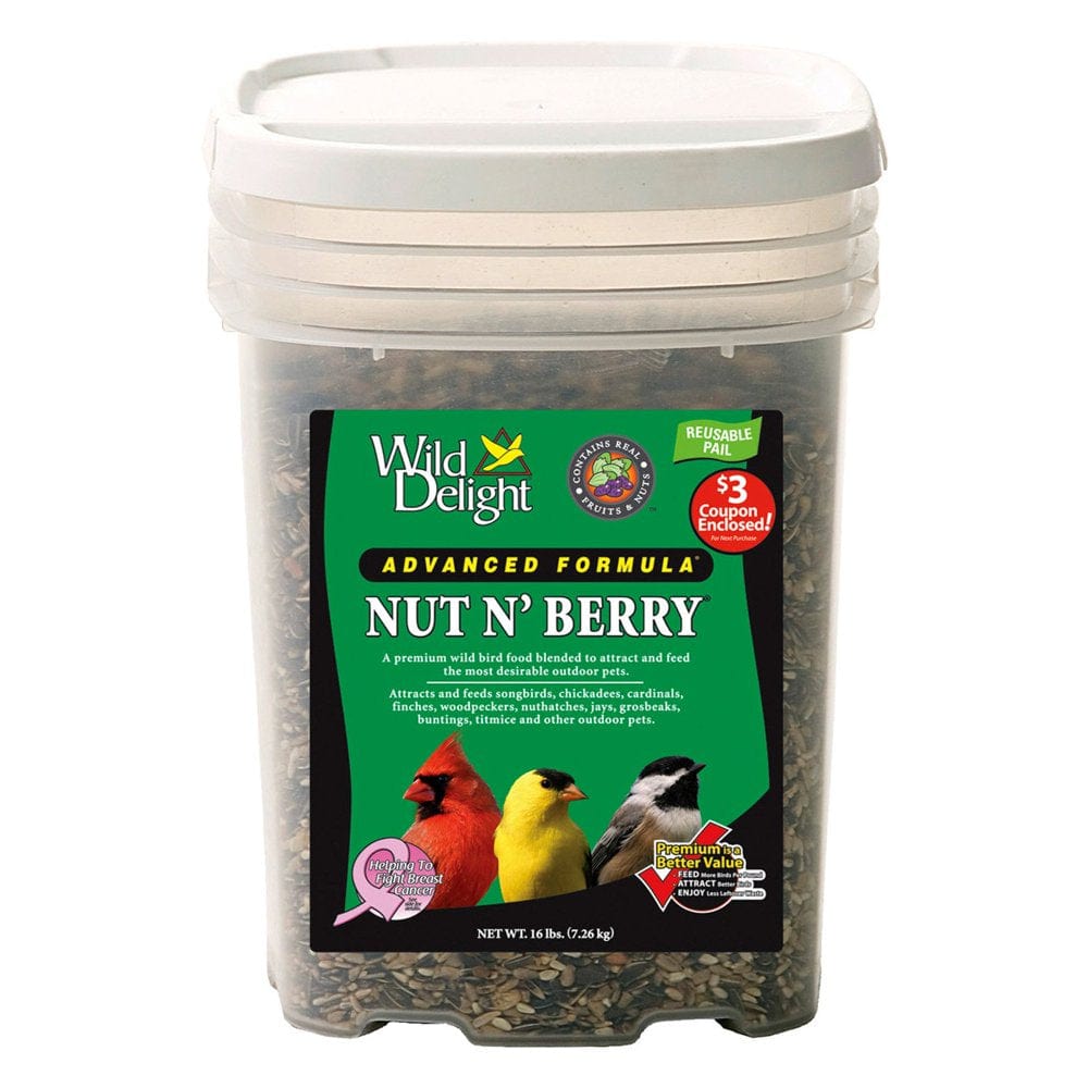 Wild Delight Nut N Berry Bird Seed/Food, 5 Lb Animals & Pet Supplies > Pet Supplies > Bird Supplies > Bird Food D & D Commodities Ltd   