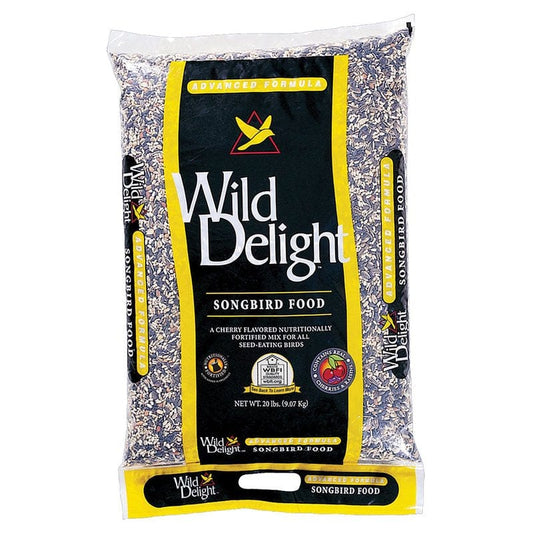 Wild Delight Songbird Seed Bird Food, 20 Lb Animals & Pet Supplies > Pet Supplies > Bird Supplies > Bird Food D & D Commodities Ltd   