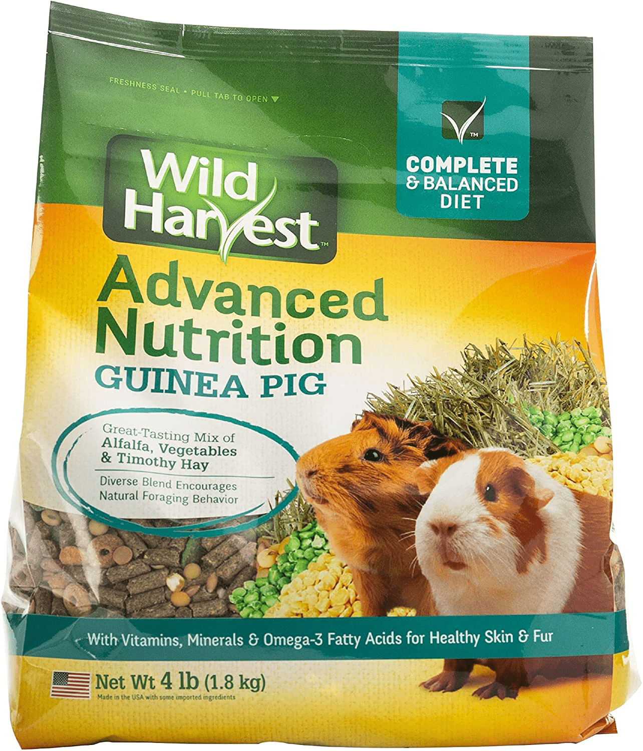 Wild Harvest Advanced Nutrition Diet for Guinea Pigs (Packaging May Vary) Animals & Pet Supplies > Pet Supplies > Small Animal Supplies > Small Animal Bedding Wild Harvest   