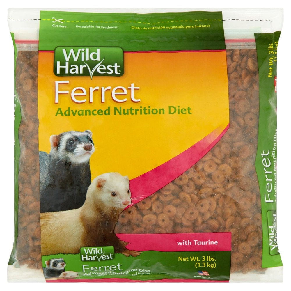 Wild Harvest Advanced Nutrition Ferret 3 Pounds, High Protein and Taurine Diet Animals & Pet Supplies > Pet Supplies > Small Animal Supplies > Small Animal Treats Spectrum Brands   