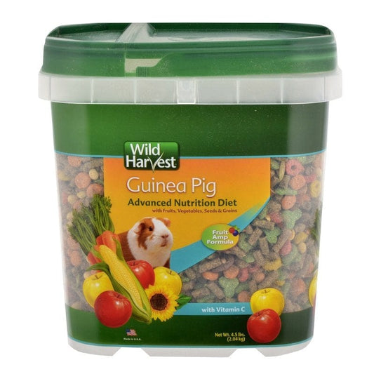 Wild Harvest Advanced Nutrition Guinea Pig 4.5 Pounds, Complete and Balanced Diet Animals & Pet Supplies > Pet Supplies > Small Animal Supplies > Small Animal Food Spectrum Brands   