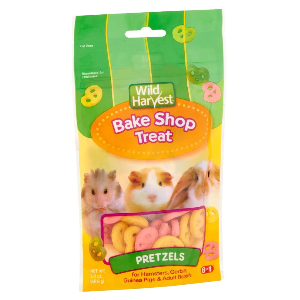 Wild Harvest Bake Shop Pretzel Treats for Small Animals, 2 Oz Animals & Pet Supplies > Pet Supplies > Small Animal Supplies > Small Animal Food Spectrum Brands   