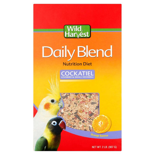 Wild Harvest Daily Blend Nutrition Diet 2 Pounds, for Cockatiels, Lovebirds and Small Hookbills Animals & Pet Supplies > Pet Supplies > Bird Supplies > Bird Food Spectrum Brands   