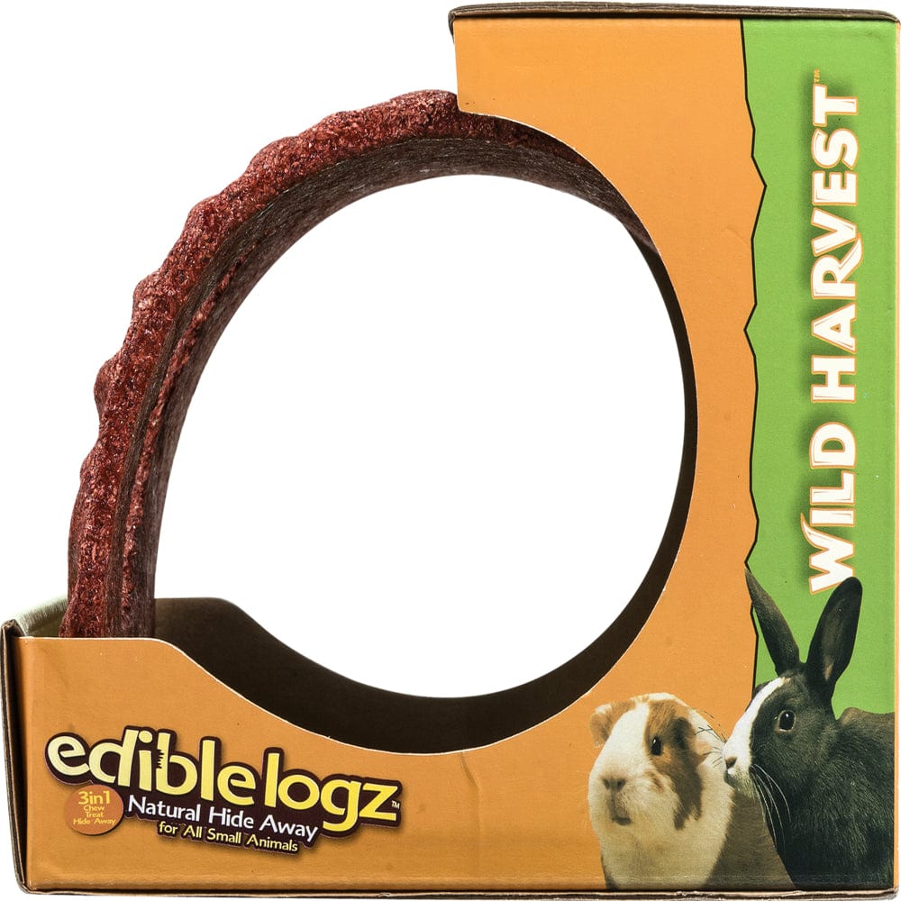 Wild Harvest Edible Logz Hide Away Treat for Small Animals, 8.5 Oz. Animals & Pet Supplies > Pet Supplies > Small Animal Supplies > Small Animal Treats Spectrum Brands   