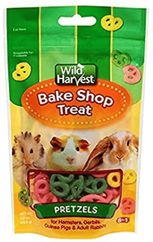 Wild Harvest Food and Unique Edible Treats for Guinea Pigs, Hamsters, Gerbils, and Adult Rabbits Animals & Pet Supplies > Pet Supplies > Small Animal Supplies > Small Animal Treats Wild Harvest Pretzels  