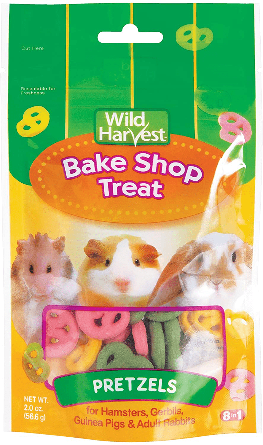 Wild Harvest Food and Unique Edible Treats for Guinea Pigs, Hamsters, Gerbils, and Adult Rabbits Animals & Pet Supplies > Pet Supplies > Small Animal Supplies > Small Animal Treats Wild Harvest   