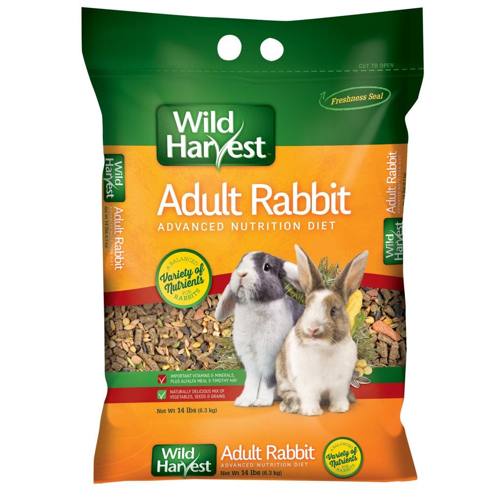 Wild Harvest Mix Rabbit Food, Vegetable & Grain, 8 Lb. Bag Animals & Pet Supplies > Pet Supplies > Small Animal Supplies > Small Animal Food Spectrum Brands 14 lbs  