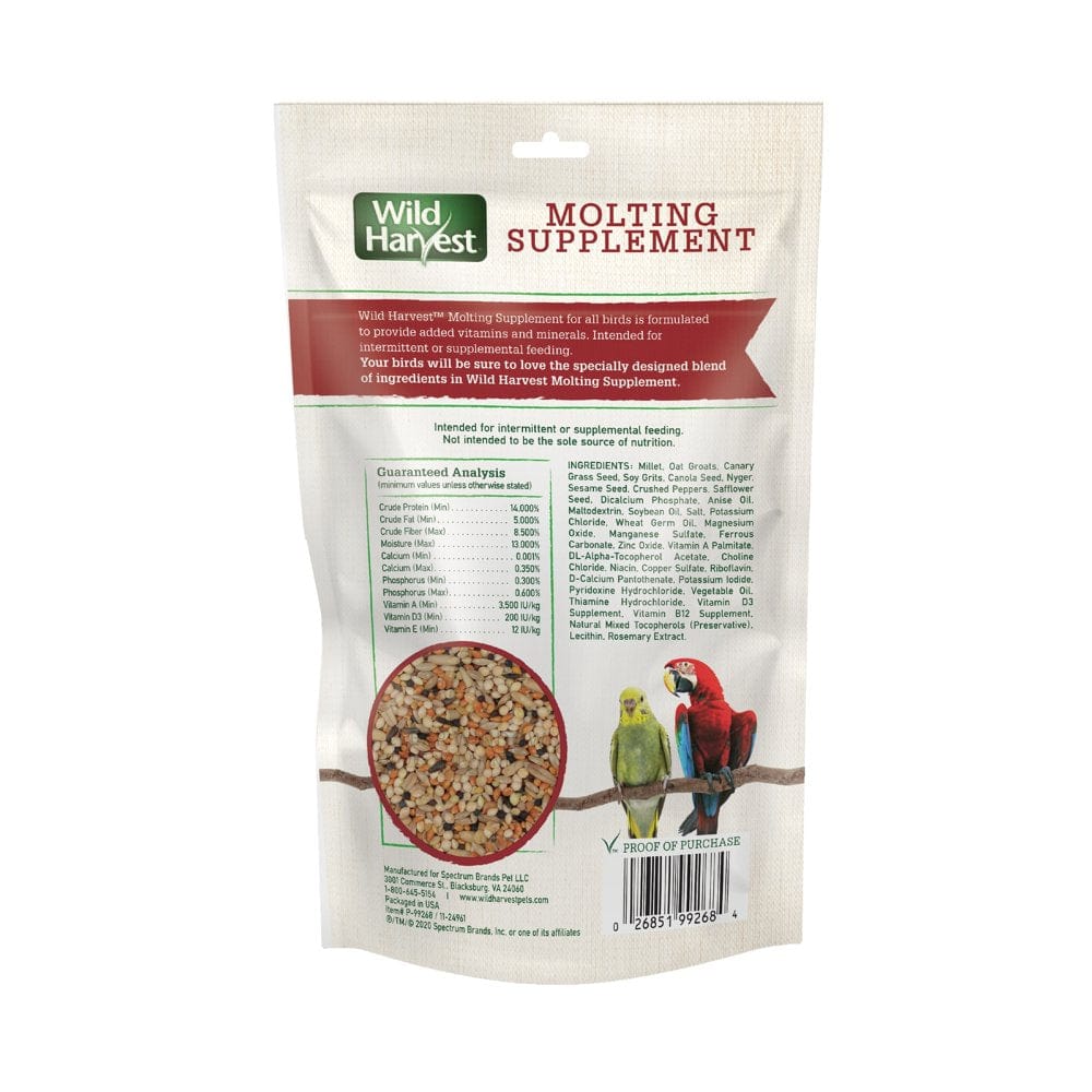 Wild Harvest Molting Supplement for Small Animals Animals & Pet Supplies > Pet Supplies > Bird Supplies > Bird Food Wild Harvest   