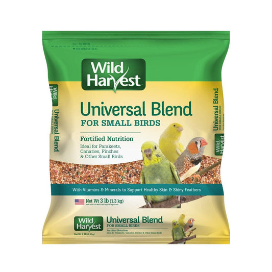 Wild Harvest Universal Blend Premium Small Birds Seed, 3 Lbs Animals & Pet Supplies > Pet Supplies > Bird Supplies > Bird Treats Spectrum Brands   